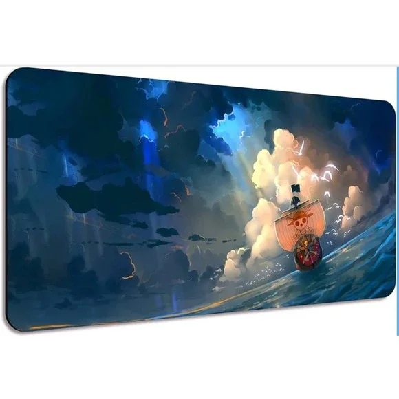 Anime One Piece Thousand Sunny Large Gaming Mouse Pad Desk Mat 31.5x15.7in - Picture 2 of 8